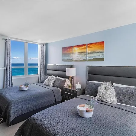 11Th - Seven Heaven Miami- Unforgettable Ocean Front- Free Parking Aparthotel